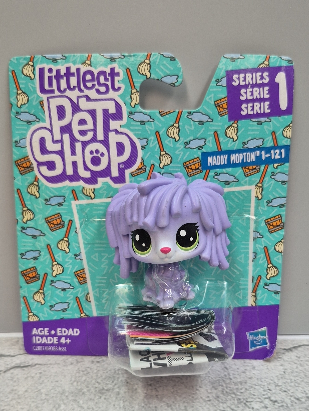 Littlest Pet Shop Lavender Maddy MopTop Figure (2016)